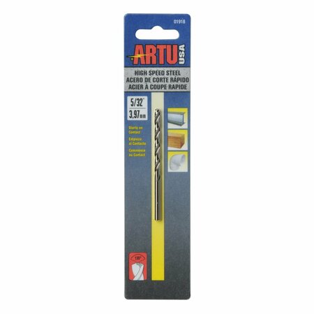 ARTU Drill Bit, Steel, High Speed, 5/32" 01918